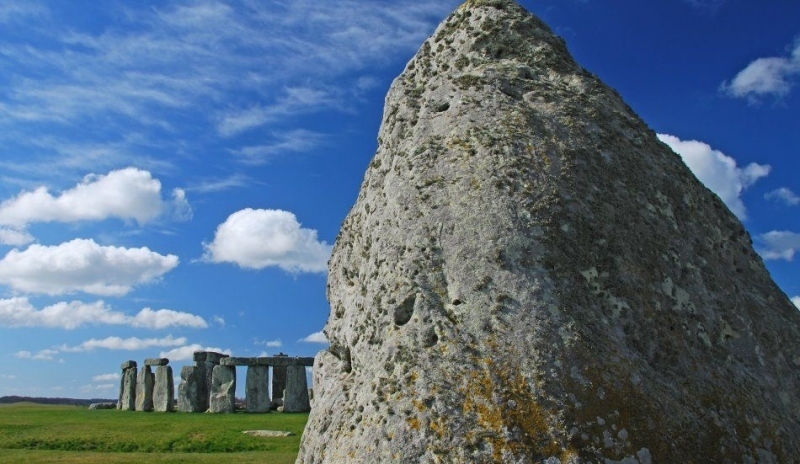 Kameny Stonehenge v Anglii 