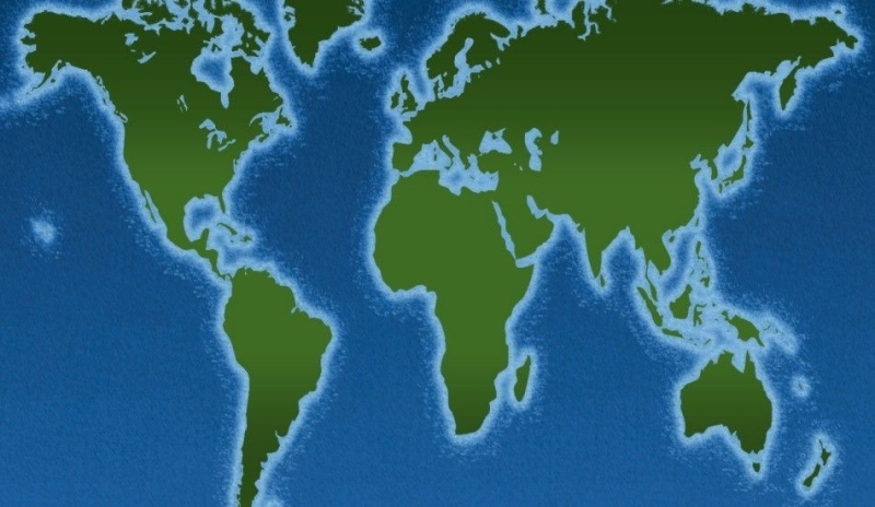 Mapa země 