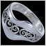Dámský stříbrný prsten 