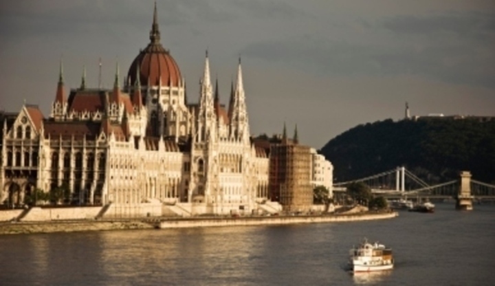 Pohled na město Budapešť