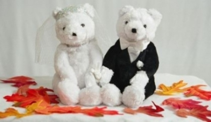 Svatební plyšoví medvídci