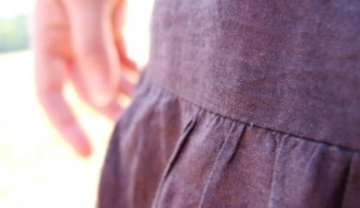 Detail módní sukně