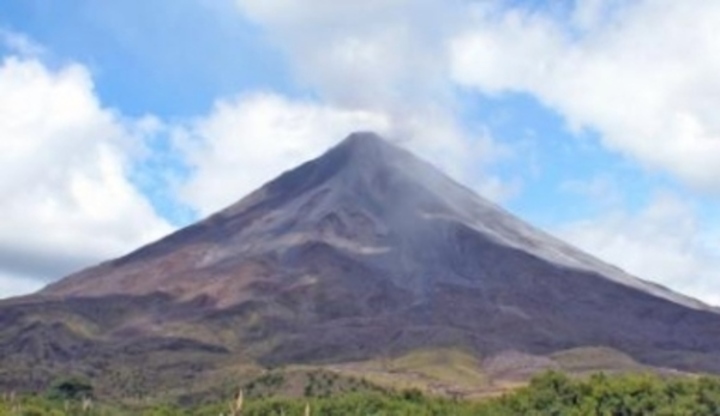 Sopka v Kostarice 