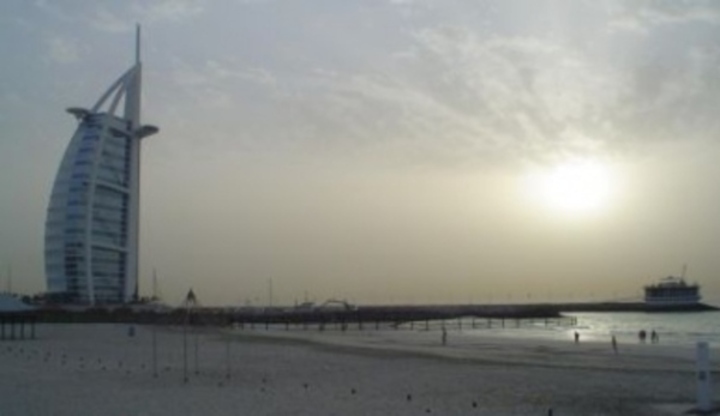 Pláž v Dubai 