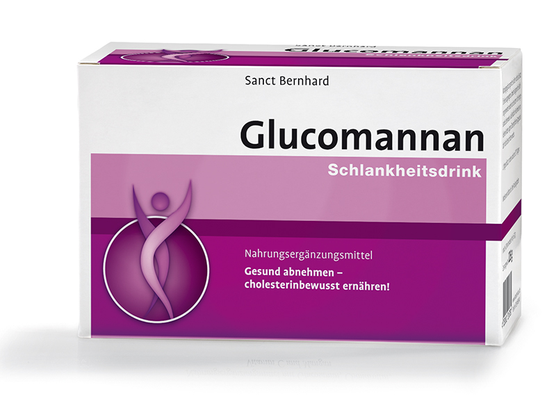 Krabička s léky glucomannan