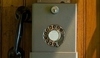 Starý telefon se sluchátkem 