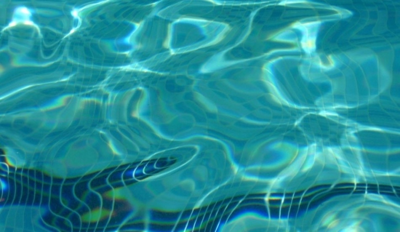 Bazén naplněný vodou 